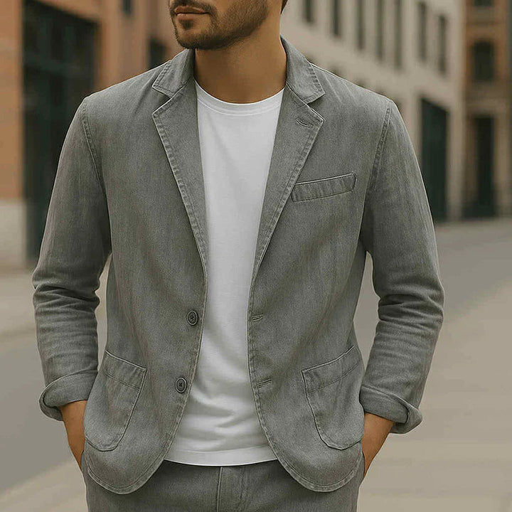 Adrian | Men's Stylish and Comfortable Blazer-Metro Lane Plaza