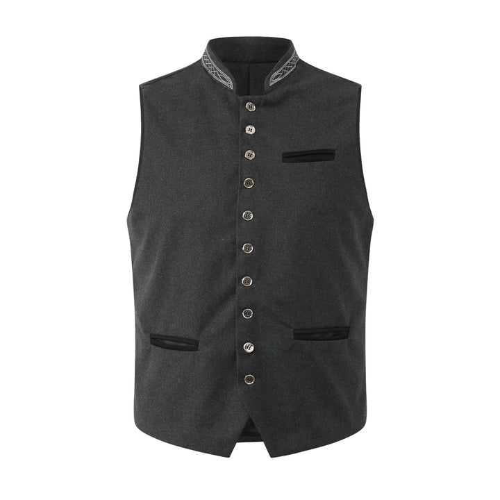 Arvon | Stylish Men's Traditional Slim Fit Vest-Metro Lane Plaza