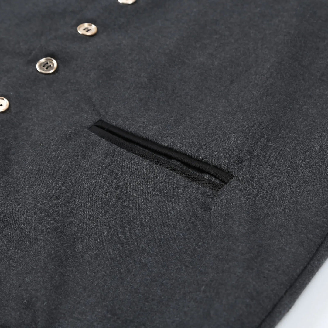 Arvon | Stylish Men's Traditional Slim Fit Vest-Metro Lane Plaza