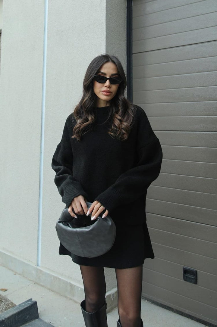 Amelia | Women's Cozy Autumn Lounge Two-Piece Set-Metro Lane Plaza