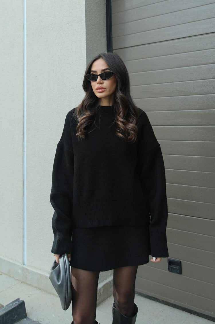 Amelia | Women's Cozy Autumn Lounge Two-Piece Set-Metro Lane Plaza