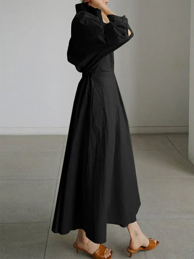 Women's Stylish Pleated Dress-Metro Lane Plaza