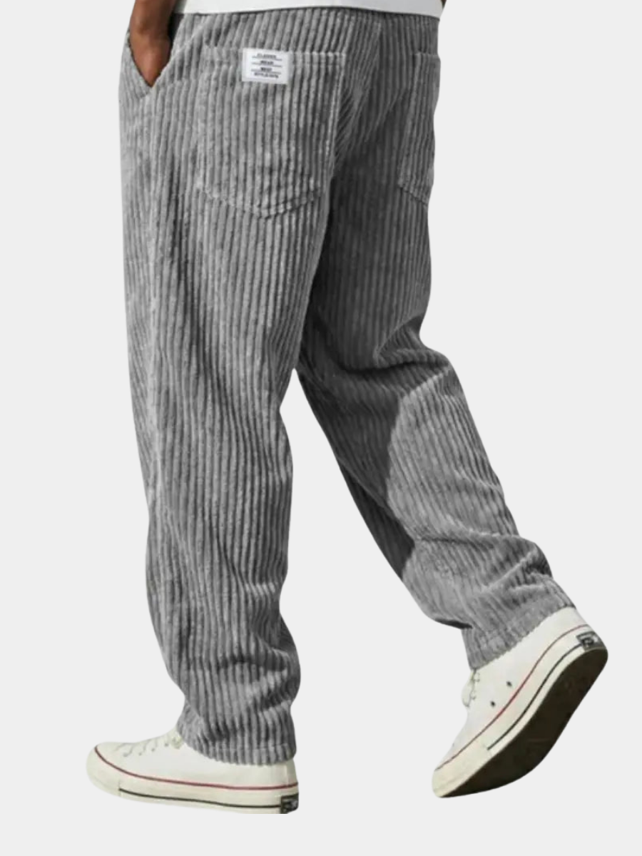 James | Stylish Loose-Fit Men's Trousers-Metro Lane Plaza