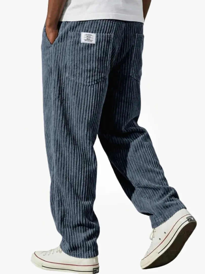 James | Stylish Loose-Fit Men's Trousers-Metro Lane Plaza