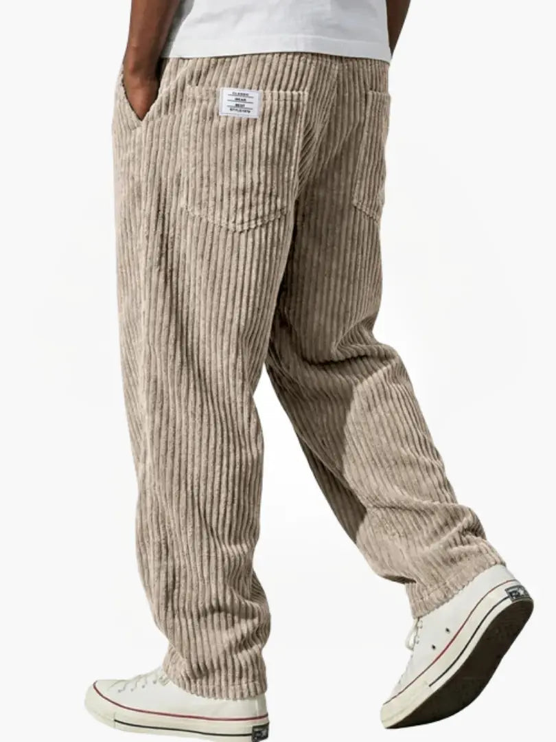 James | Stylish Loose-Fit Men's Trousers-Metro Lane Plaza