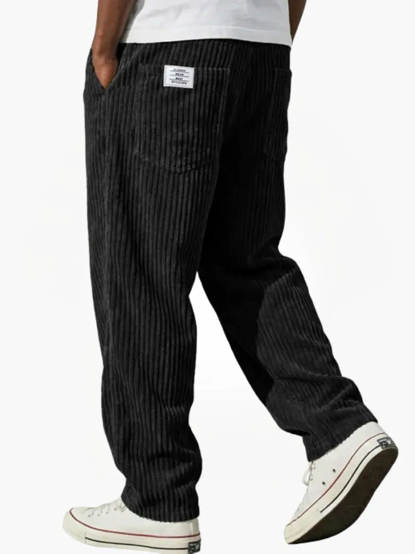 James | Stylish Loose-Fit Men's Trousers-Metro Lane Plaza