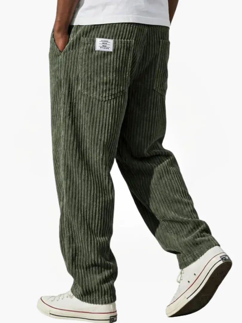 James | Stylish Loose-Fit Men's Trousers-Metro Lane Plaza