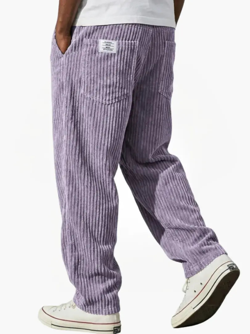 James | Stylish Loose-Fit Men's Trousers-Metro Lane Plaza
