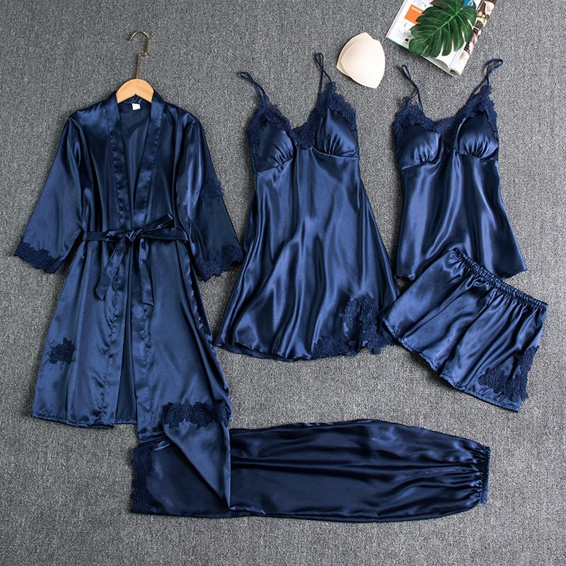 Sophia | Women's Soft and Elegant Comfortable Pajama Set-Metro Lane Plaza
