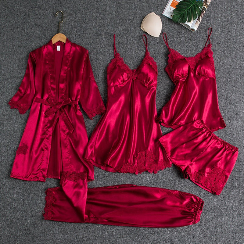Sophia | Women's Soft and Elegant Comfortable Pajama Set-Metro Lane Plaza
