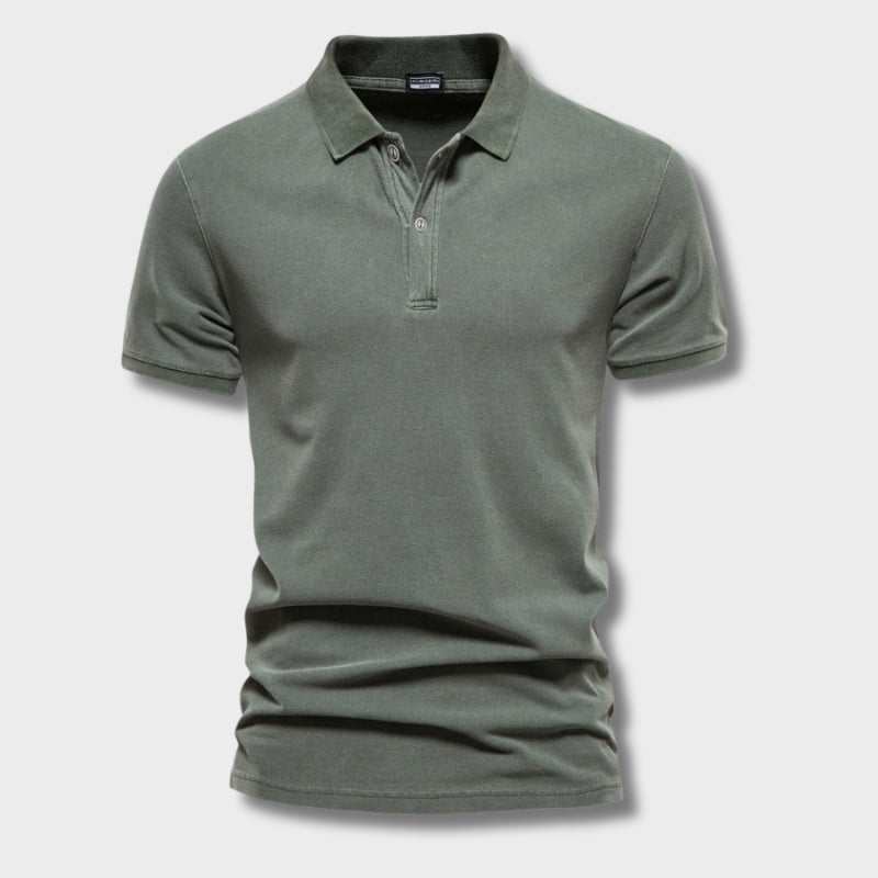 Dario | Men's Summer Elegance in Pure Cotton-Metro Lane Plaza