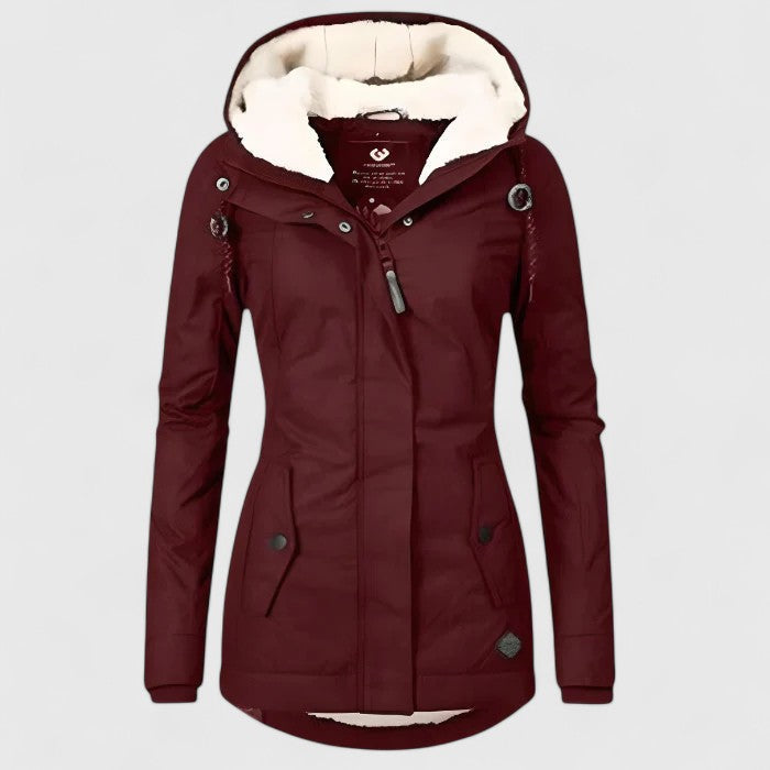 Women's Cozy Waterproof Long Coat