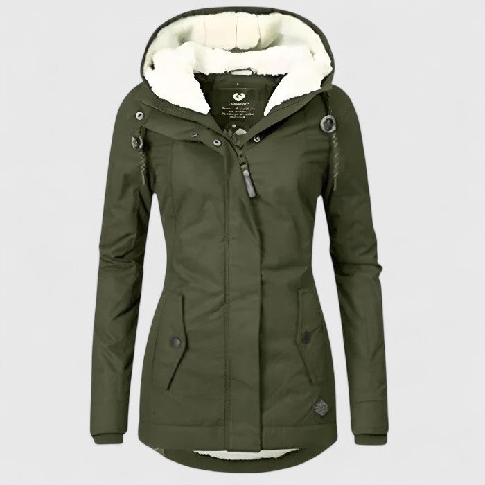 Women's Cozy Waterproof Long Coat