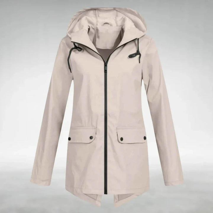 Serena | Women's Lightweight Waterproof Raincoat-Metro Lane Plaza