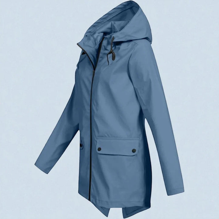 Serena | Women's Lightweight Waterproof Raincoat-Metro Lane Plaza