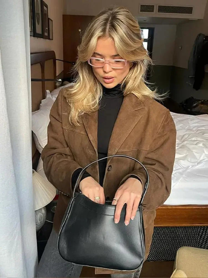 Valeria | Women's Elegant Comfortable Autumn Coat-Metro Lane Plaza