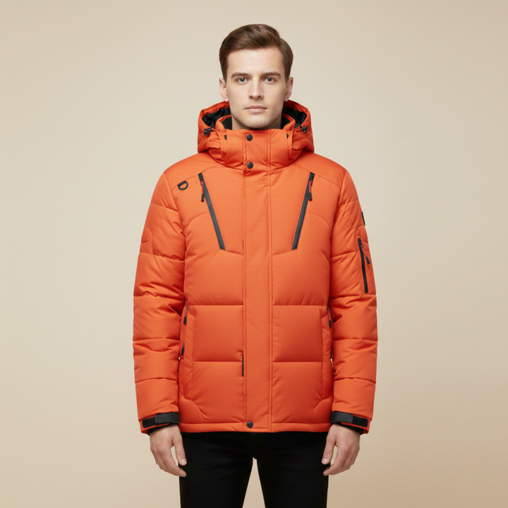 Magnus | Men's Elegant Water-Repellent Puffer Jacket-Metro Lane Plaza