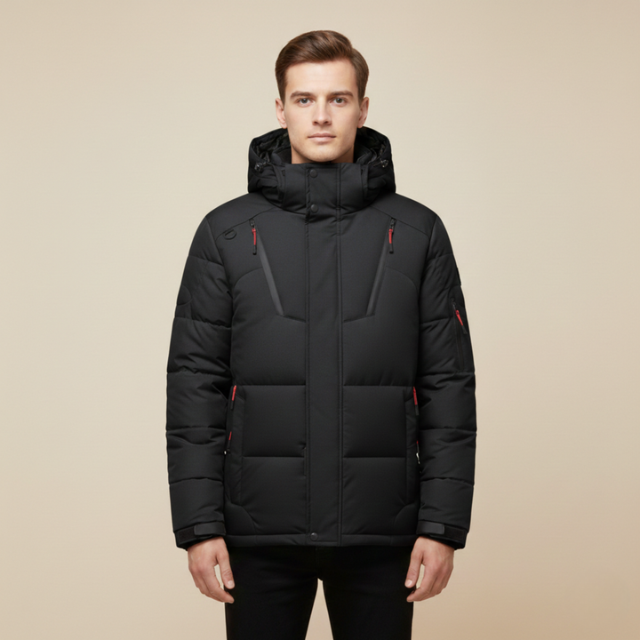 Magnus | Men's Elegant Water-Repellent Puffer Jacket-Metro Lane Plaza