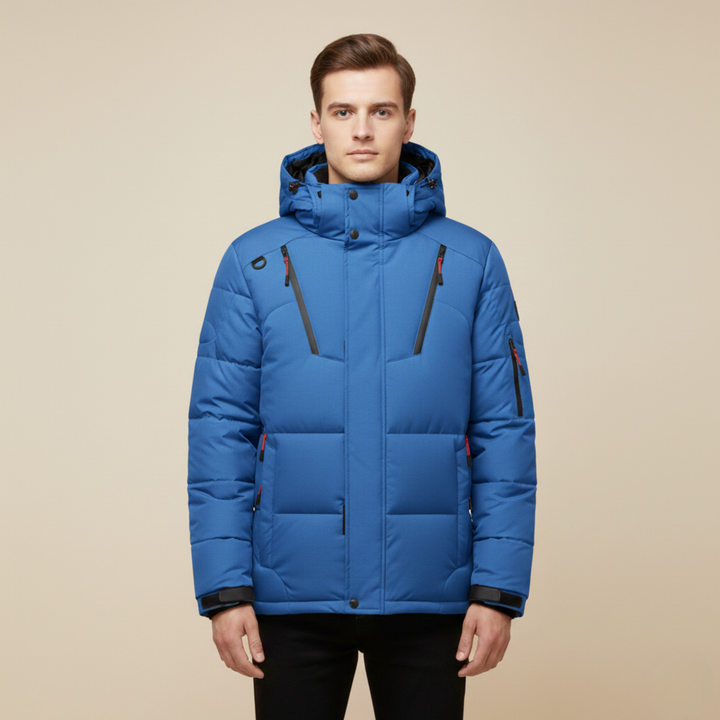 Magnus | Men's Elegant Water-Repellent Puffer Jacket-Metro Lane Plaza