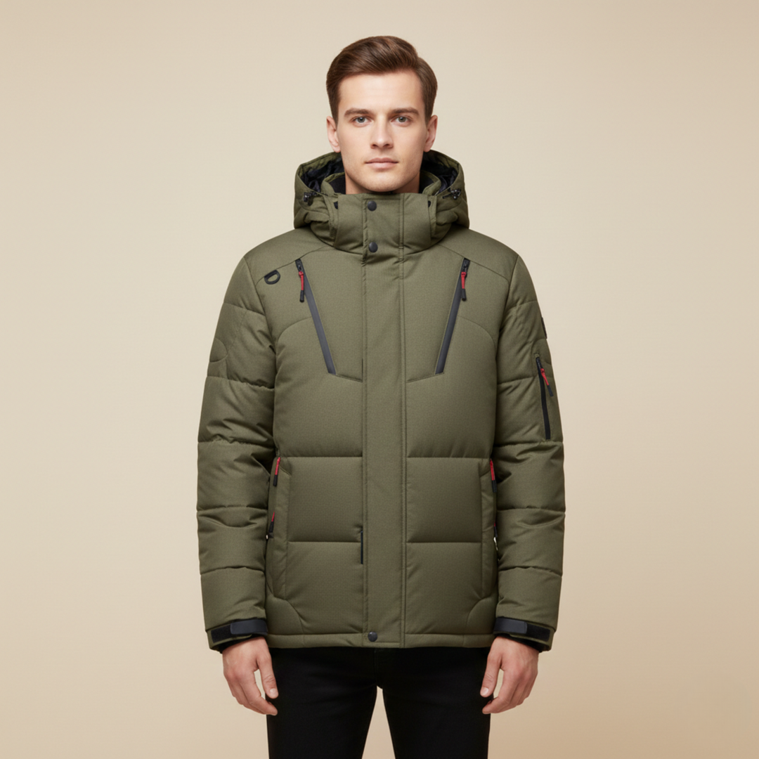 Magnus | Men's Elegant Water-Repellent Puffer Jacket-Metro Lane Plaza