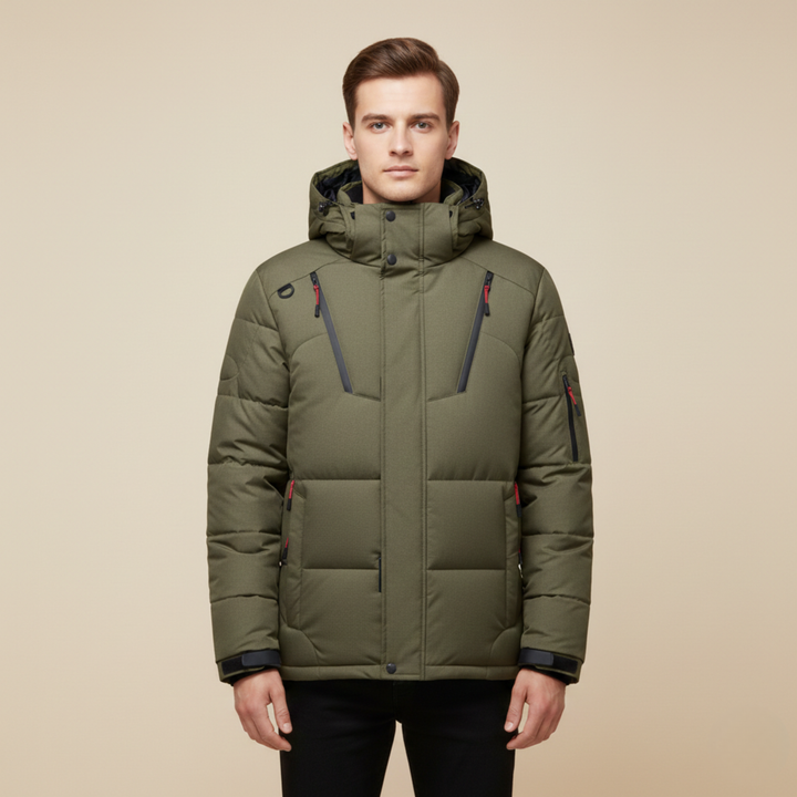Magnus | Men's Elegant Water-Repellent Puffer Jacket-Metro Lane Plaza