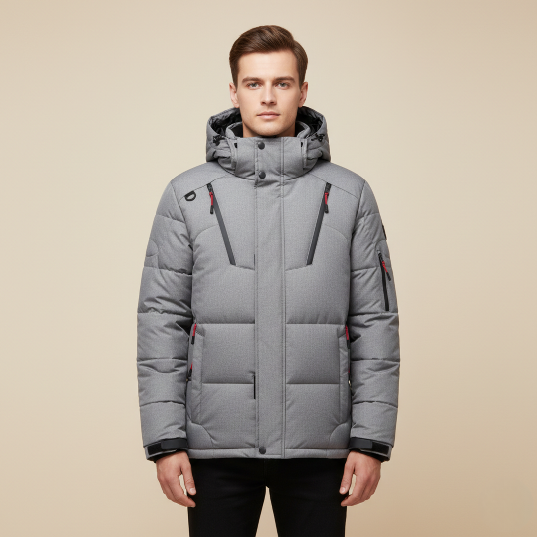 Magnus | Men's Elegant Water-Repellent Puffer Jacket-Metro Lane Plaza