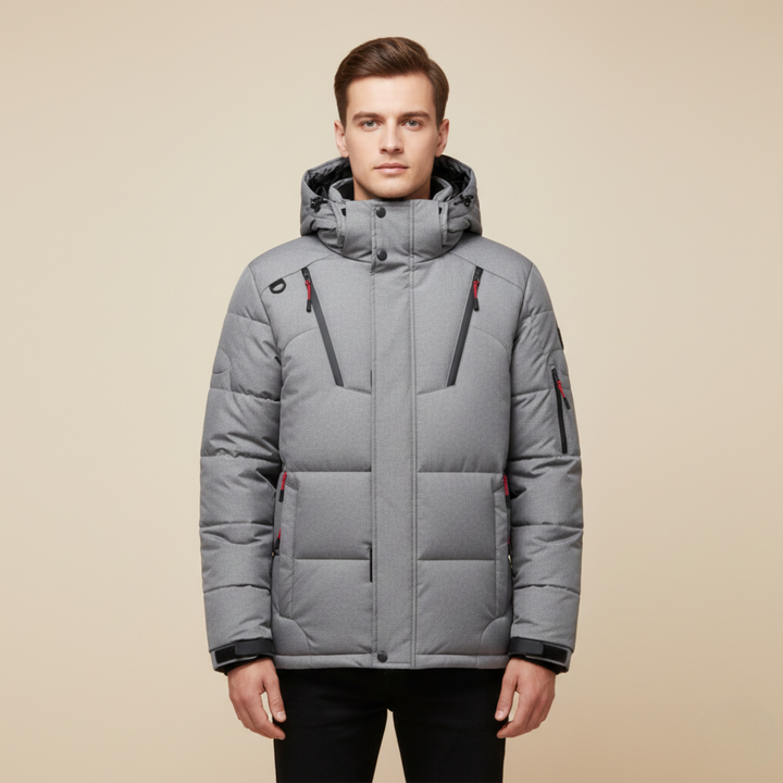 Magnus | Men's Elegant Water-Repellent Puffer Jacket-Metro Lane Plaza