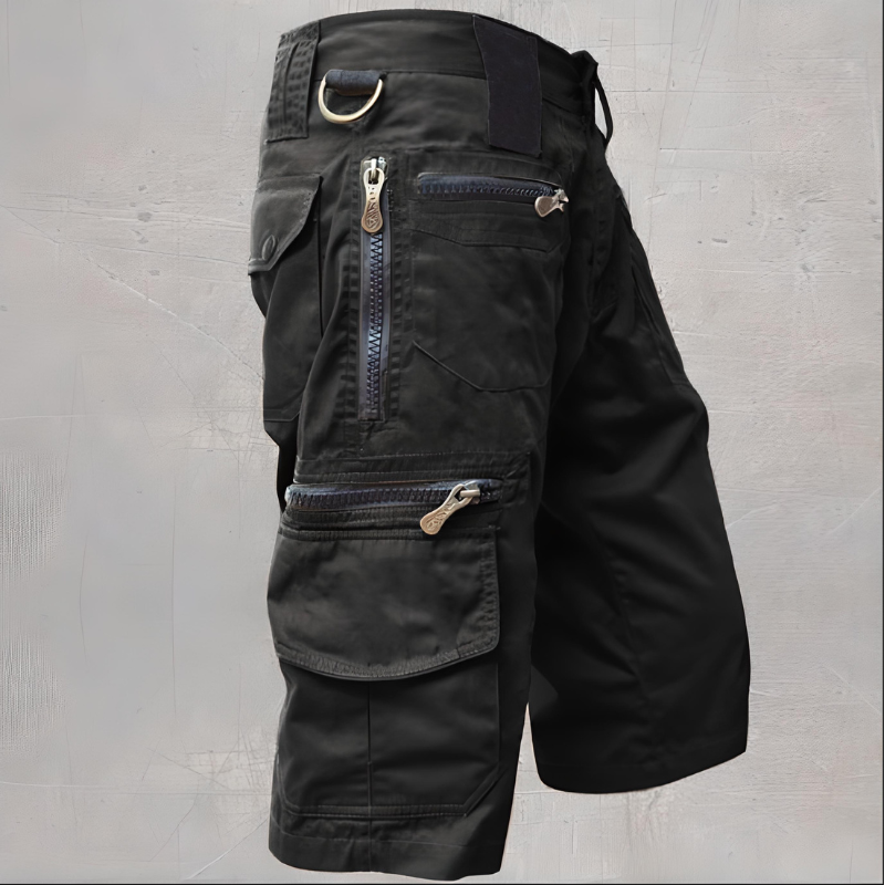 Men's Comfortable Fit Sustainable Tactical Shorts-Metro Lane Plaza