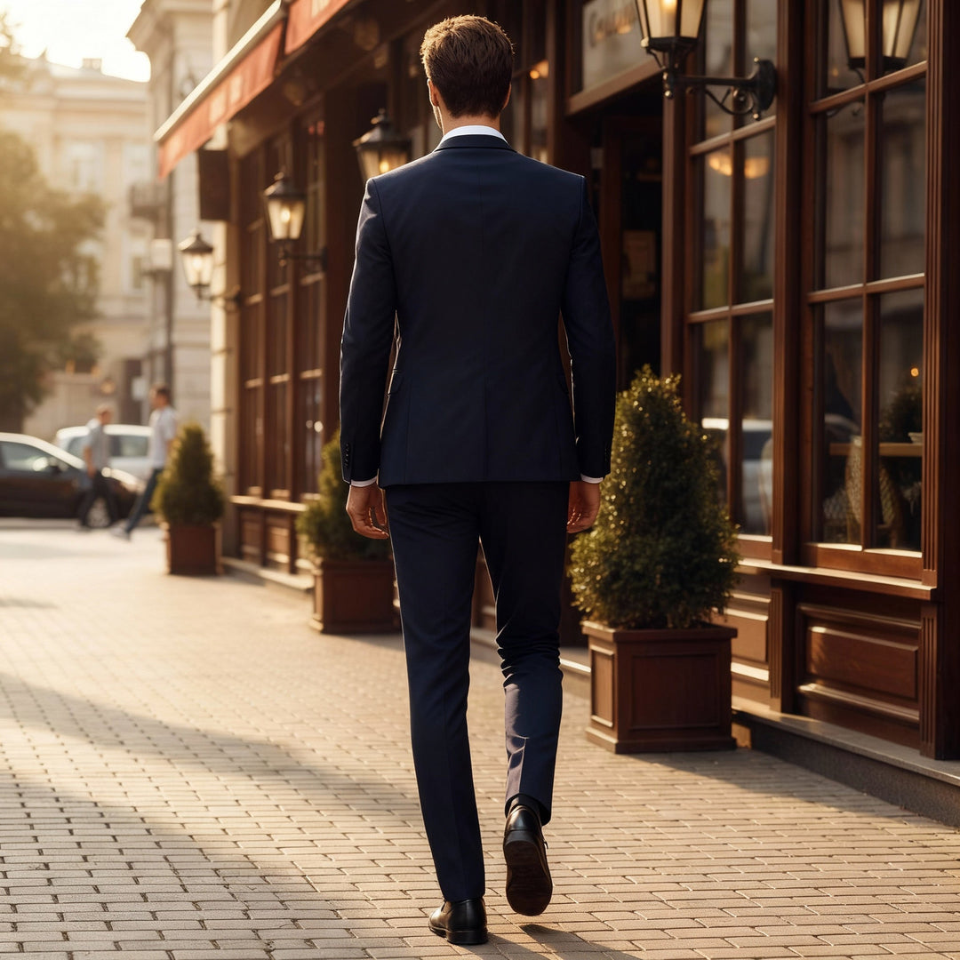 Maverick | Stylish Slim Fit Men's Suit Set-Metro Lane Plaza