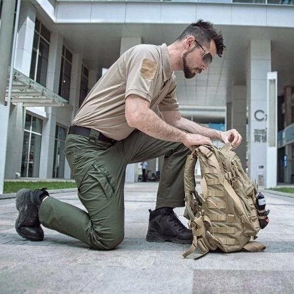 David | Men's Durable Flexible Outdoor Trousers-Metro Lane Plaza