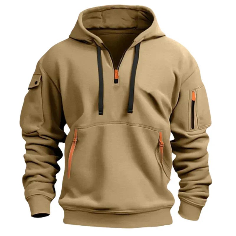 Liam | Men's Trendy Relaxed Fit Casual Hoodie-Metro Lane Plaza