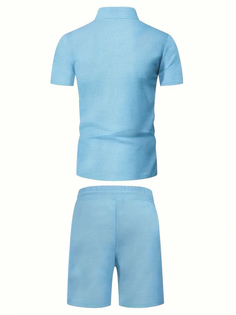 Lenny | Modern Slim-Fit Zipper Men's Outfit-Metro Lane Plaza