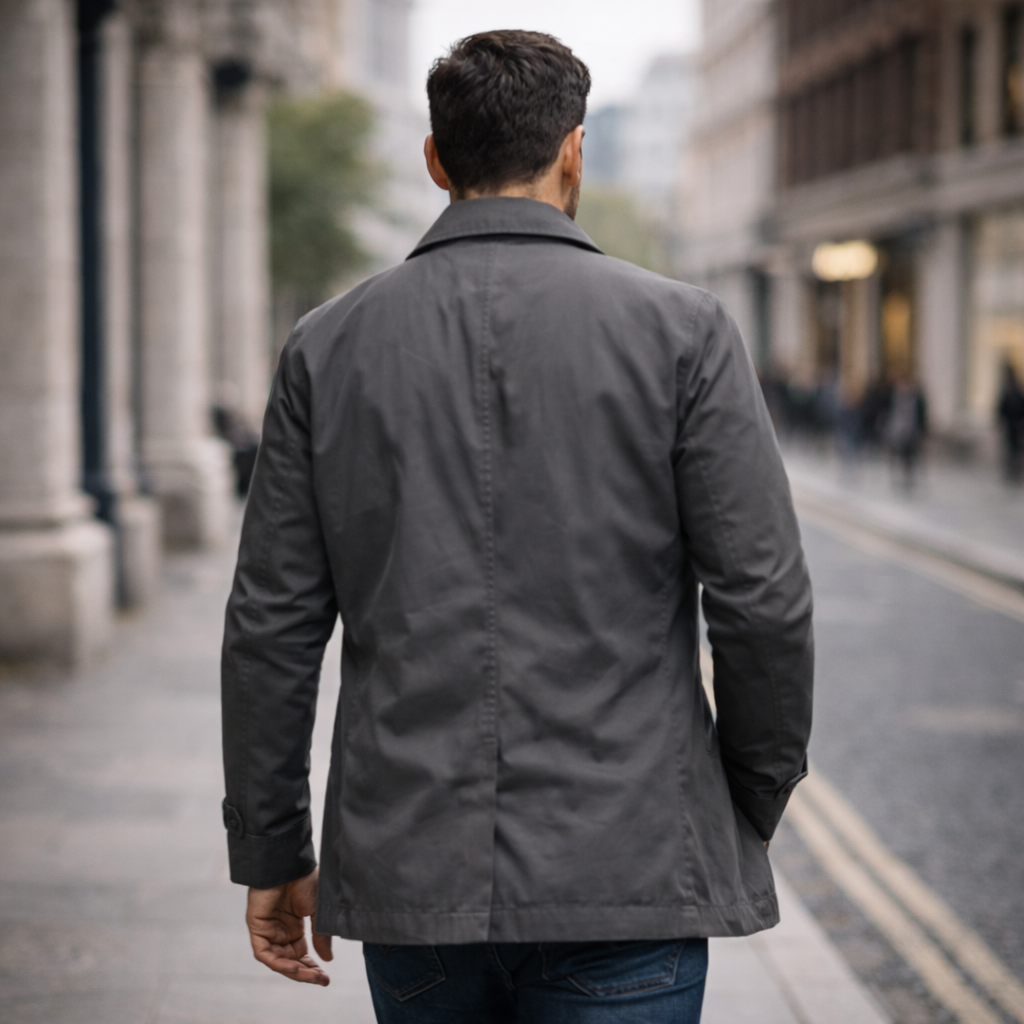 Christian | Stylish Weather-Resistant Men's Overcoat-Metro Lane Plaza