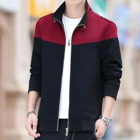 Ethan | Men's Stylish Cozy Bomber Jacket-Metro Lane Plaza