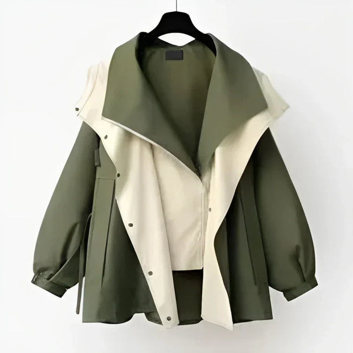 Maria | Women's Lightweight Waterproof Rain Jacket-Metro Lane Plaza
