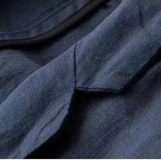 Men's 3-Piece Breathable Linen Summer Suit Set-Metro Lane Plaza