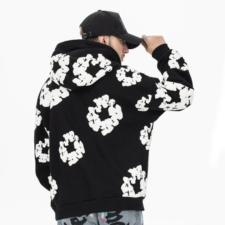 Men's Graphic Hoodie – Soft Cotton Hooded Sweatshirt-Metro Lane Plaza