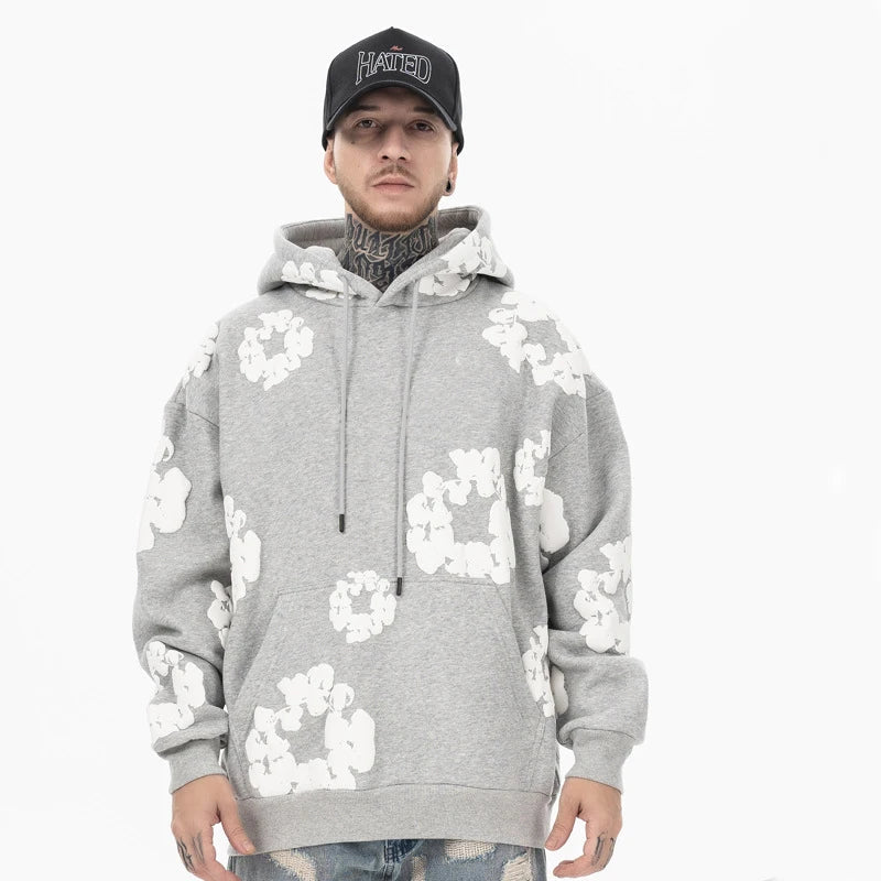 Men's Graphic Hoodie – Soft Cotton Hooded Sweatshirt-Metro Lane Plaza
