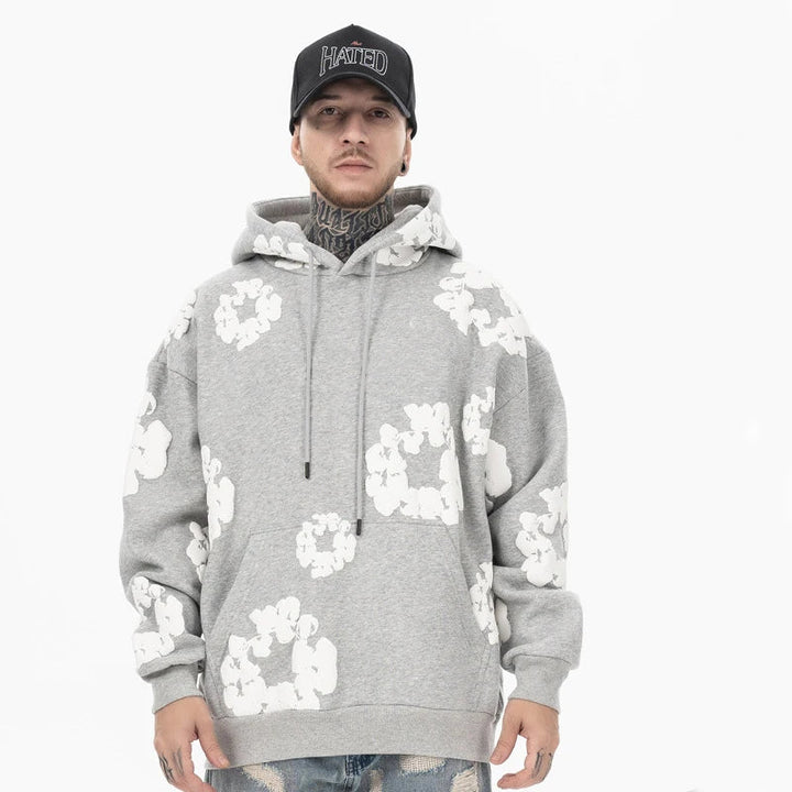 Men's Graphic Hoodie – Soft Cotton Hooded Sweatshirt-Metro Lane Plaza