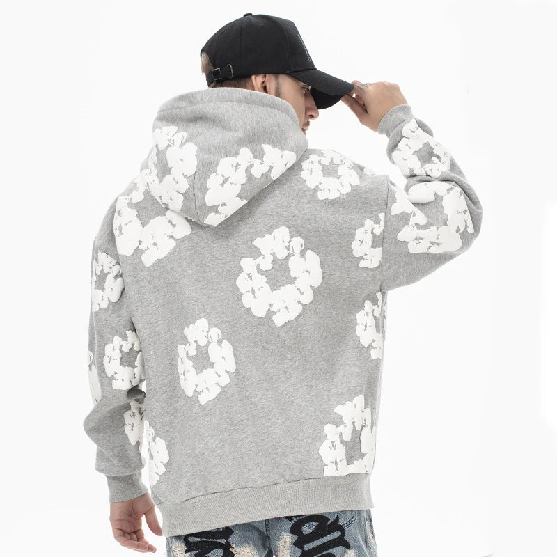 Men's Graphic Hoodie – Soft Cotton Hooded Sweatshirt-Metro Lane Plaza
