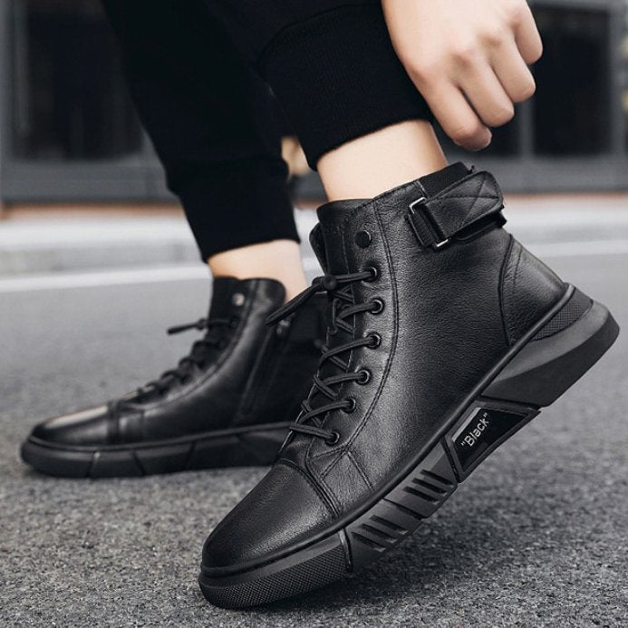 Men's Stylish Orthopedic Sneakers Black