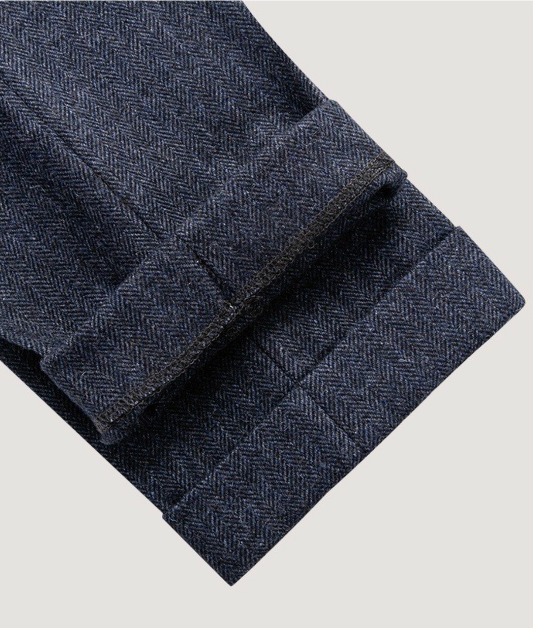 Men's Vintage Look Tweed Pants for Comfortable Style-Metro Lane Plaza