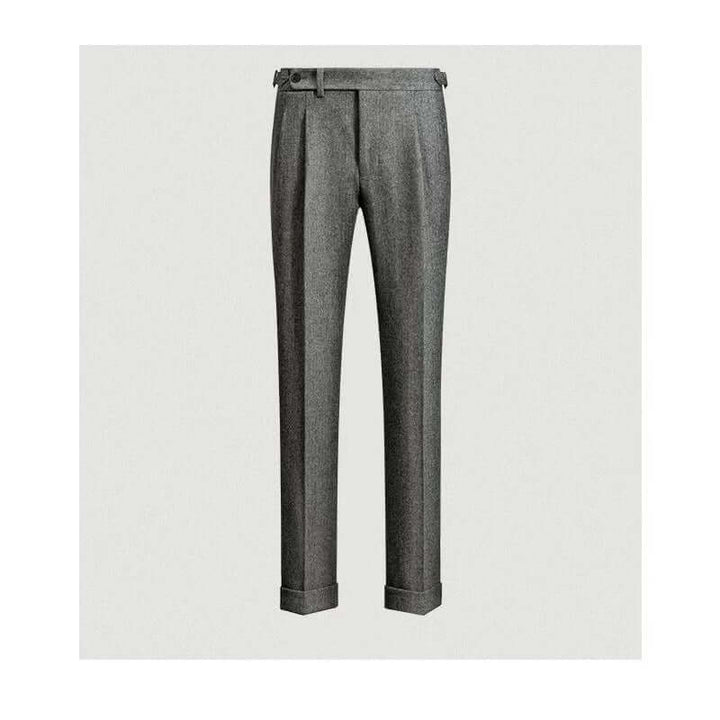 Men's Vintage Look Tweed Pants for Comfortable Style-Metro Lane Plaza