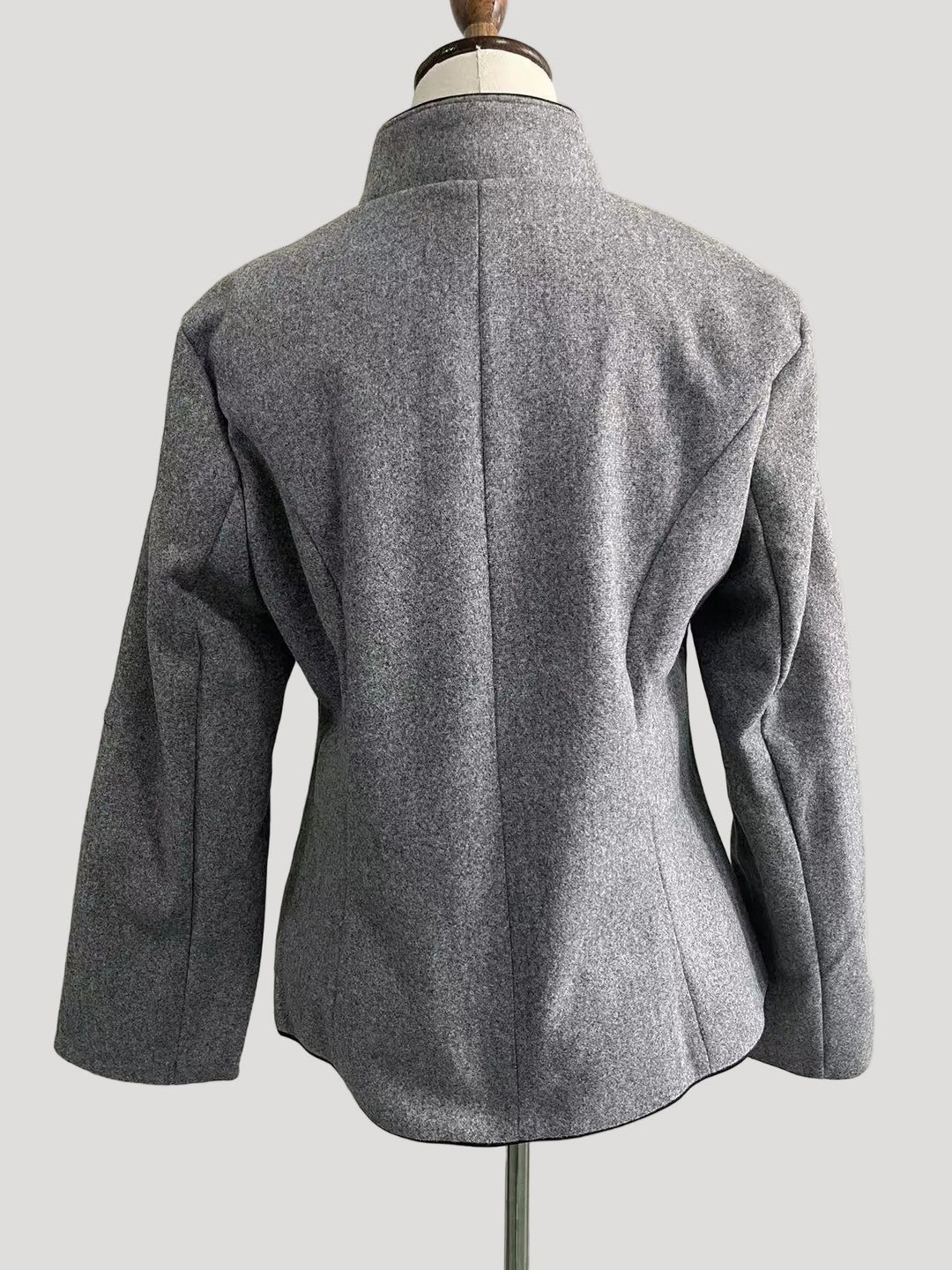 Nancy | Women's Modern Structured Urban Short Jacket-Metro Lane Plaza
