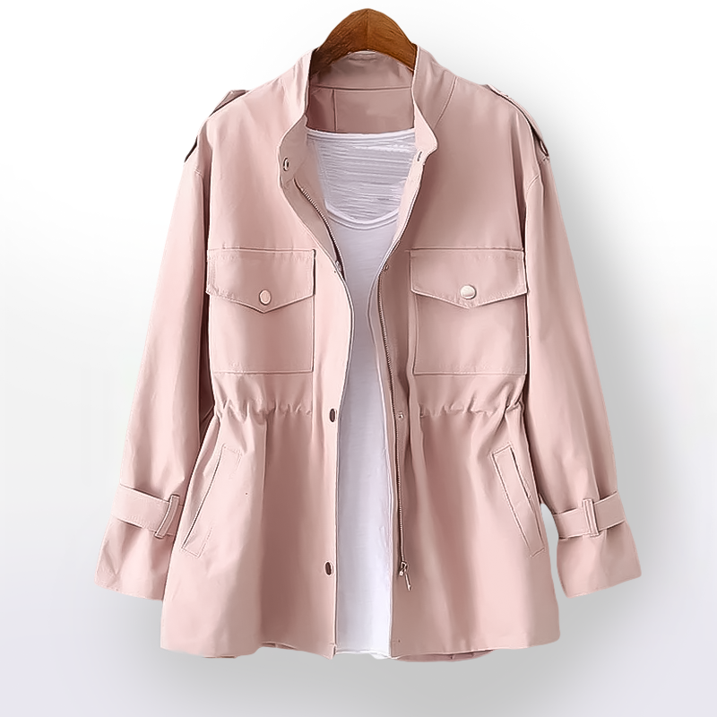 Clara | Women's Classic Stylish Trench Coat-Metro Lane Plaza