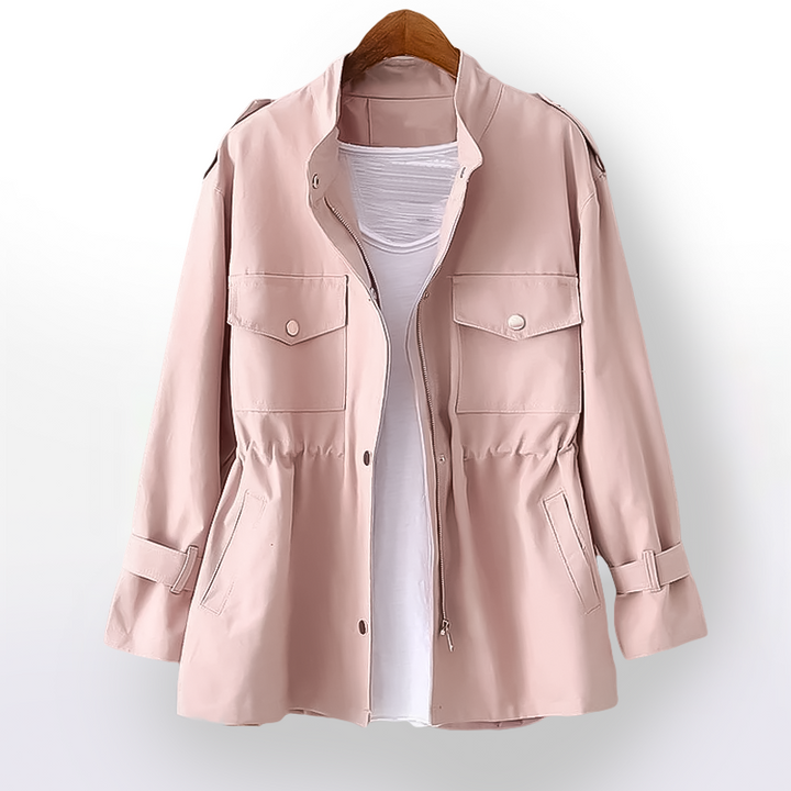 Clara | Women's Classic Stylish Trench Coat-Metro Lane Plaza