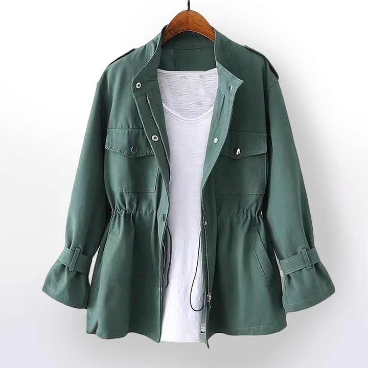 Clara | Women's Classic Stylish Trench Coat-Metro Lane Plaza