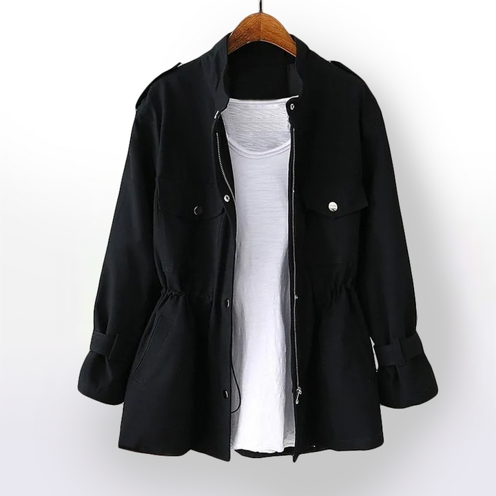 Clara | Women's Classic Stylish Trench Coat-Metro Lane Plaza