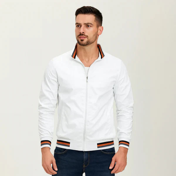 Ethan | Stylish Men's Bomber Jacket for Daily Use-Metro Lane Plaza