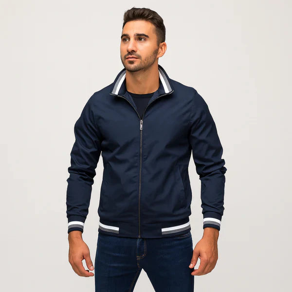 Ethan | Stylish Men's Bomber Jacket for Daily Use-Metro Lane Plaza